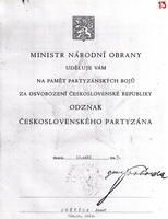 Odznak československého partyzána